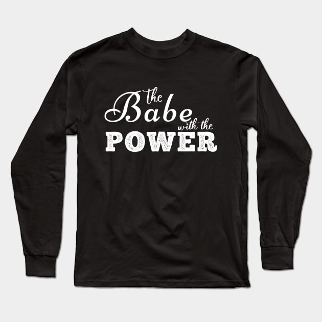 Labyrinth Babe with the Power Long Sleeve T-Shirt by Heartsake